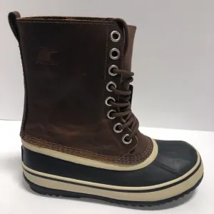 Sorel Women’s 1964 Leather Brown Waterproof Boots, Size 6.5 M
