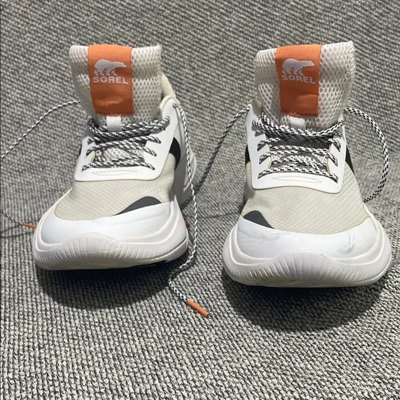 Sorel Women's Athletic Shoes - White, Black, Orange