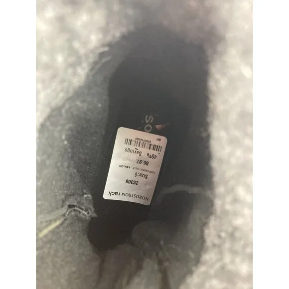 Sorel Women’s Boots Size 6 Black Waterproof Snow Ski Outdoor Laces Winter Lined