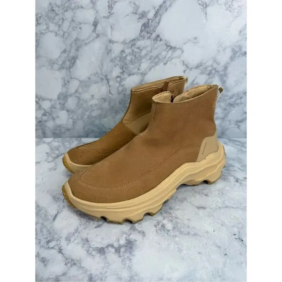Sorel Women's Boots sz 9 Kinetic Breakthru Acadia Waterproof Suede NEW #K943