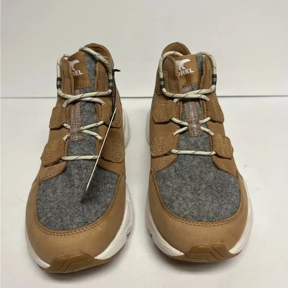 Sorel Womens Kinetic Rnegd Caribou Waterproof Boots Brown, Size 9.5 M