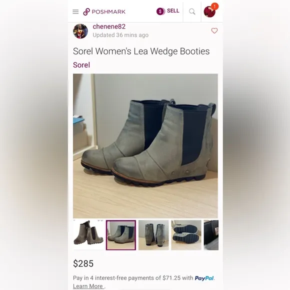 Sorel Women's Lea Wedge Booties