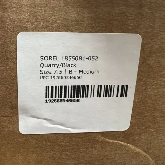 Sorel Women's Winter Carnival Waterproof Boots Gray,  Size 7.5 M