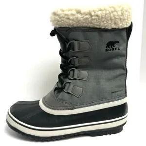 Sorel Women's Winter Carnival Waterproof Boots Gray,  Size 7.5 M