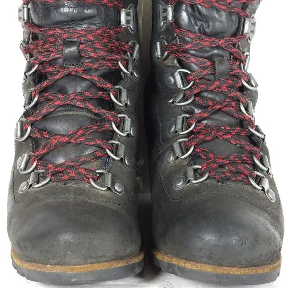 Sorel Women’s Conquest US 6 Black Leather Waterproof Wedge Ankle Winter Boots