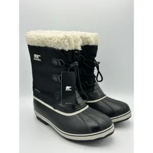 Sorel Yoot PAC Nylon Black Boots NY1962-010 Youth Size 7 Waterproof Winter NWOB