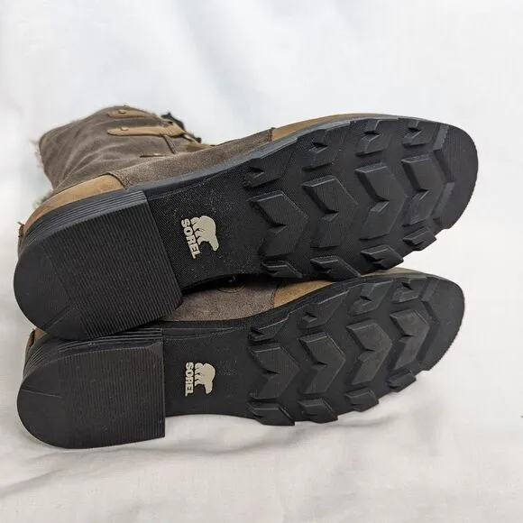 Sorel Emelie Lace Up Waterproof Boots Major 9.5