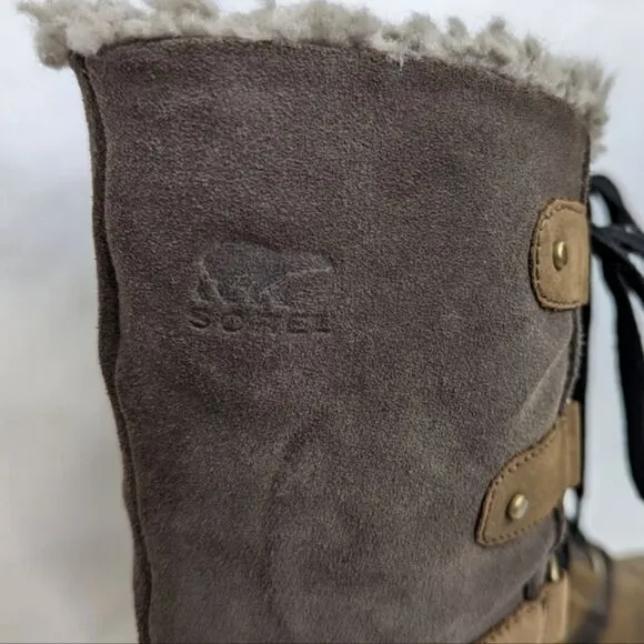 Sorel Emelie Lace Up Waterproof Boots Major 9.5