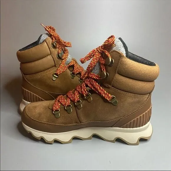 Sorel Kinetic Conquest Boots Velvet Tan 5.5 Waterproof Hiking