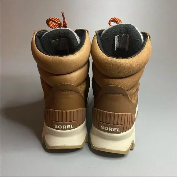 Sorel Kinetic Conquest Boots Velvet Tan 5.5 Waterproof Hiking