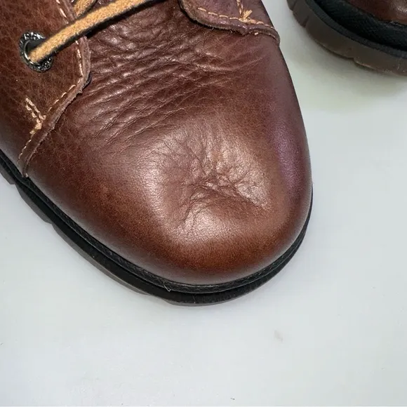 Sperry Mens Watertown LTT Waterproof Outdoor Boots Brown Leather Tan Size 7