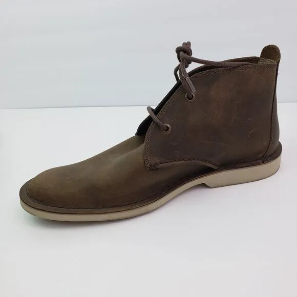 Sperry Top Sider Mens Size 8.5 Brown Leather Formal Chukka Boots STS14653
