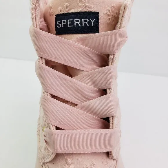 Sperry Top Sider Saltwater Youth Girls Size 6Y Pink Waterproof Duck Boots