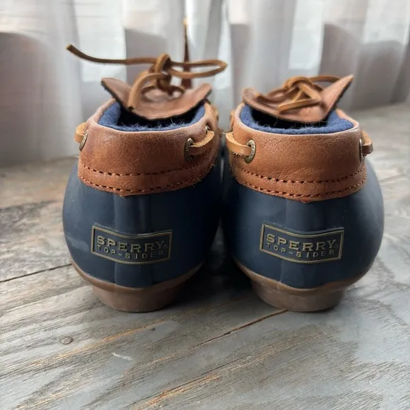 Sperry waterproof low duck boots