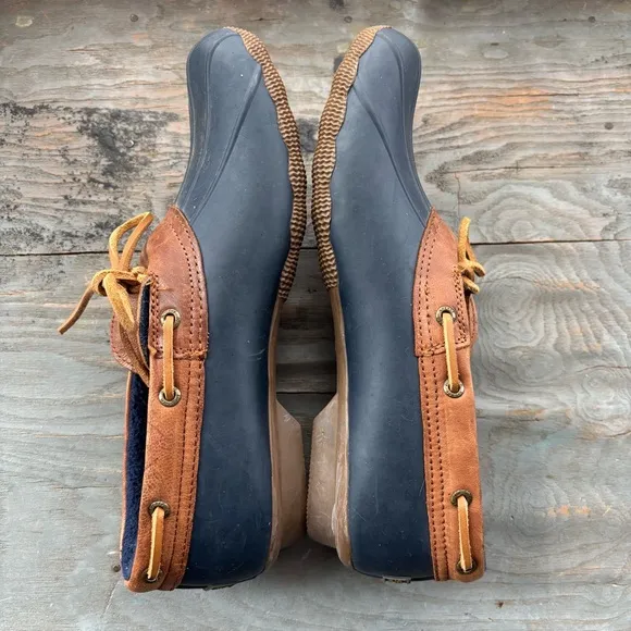 Sperry waterproof low duck boots