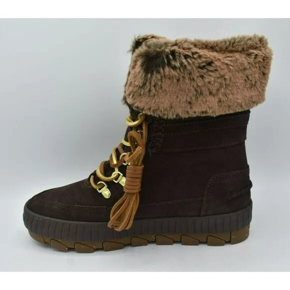 Sperry Womens Size 9 Torrent Lace Up Brown Waterproof Winter Boots STS86833
