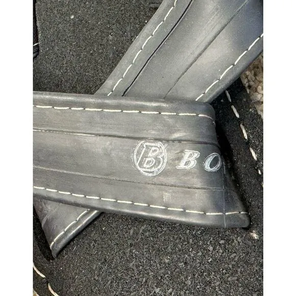 SPLAFF Eco Conscious Gladiator Sandals Recycled Tires Tubes Hemp Slip Ons 7 NEW