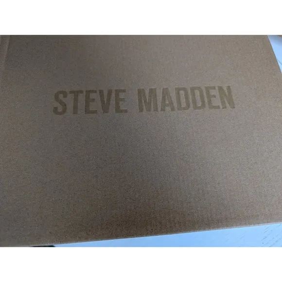 Steve Madden Ankle Boot Crusader Black Leather Women's Size 7 M