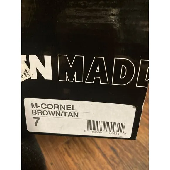 Steve Madden Boots Cornel Duck Brown Men's Size 7 US New In Box
