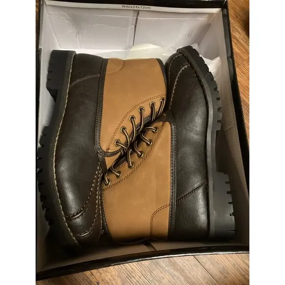 Steve Madden Boots Cornel Duck Brown Men's Size 7 US New In Box