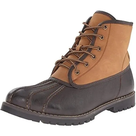 Steve Madden Boots Cornel Duck Brown Men's Size 7 US New In Box