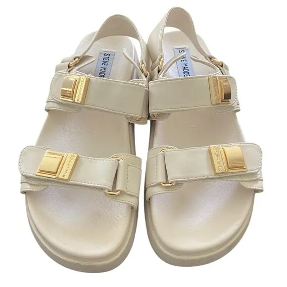 Steve Madden Marnie Slingback Sandals Ankle Strap Beach Summer Festival 9.5M