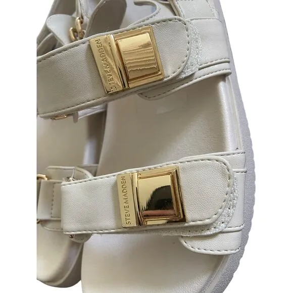 Steve Madden Marnie Slingback Sandals Ankle Strap Beach Summer Festival 9.5M
