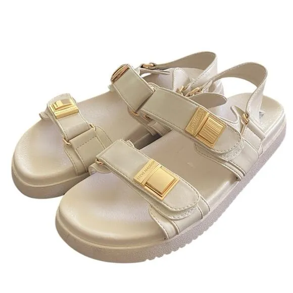 Steve Madden Marnie Slingback Sandals Ankle Strap Beach Summer Festival 9.5M