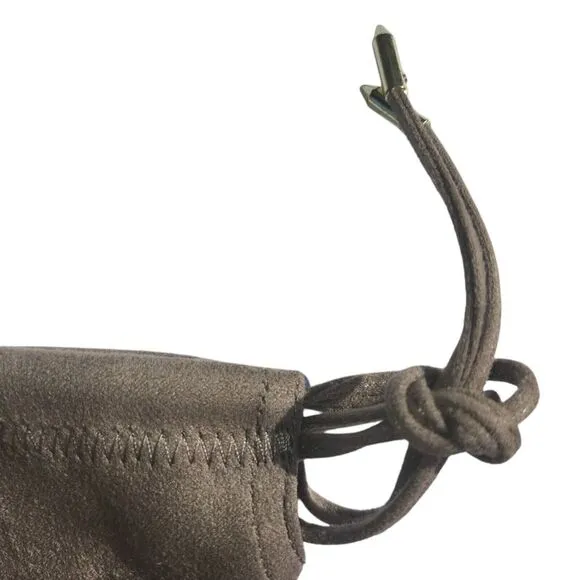 Steve Madden NWOT Taupe Over-The-Knee Faux Suede High Heel Block‎ Boots Sz 8