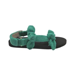 Stuart Weitzman Womens Bandeau Sport Sandals Green Size 6B