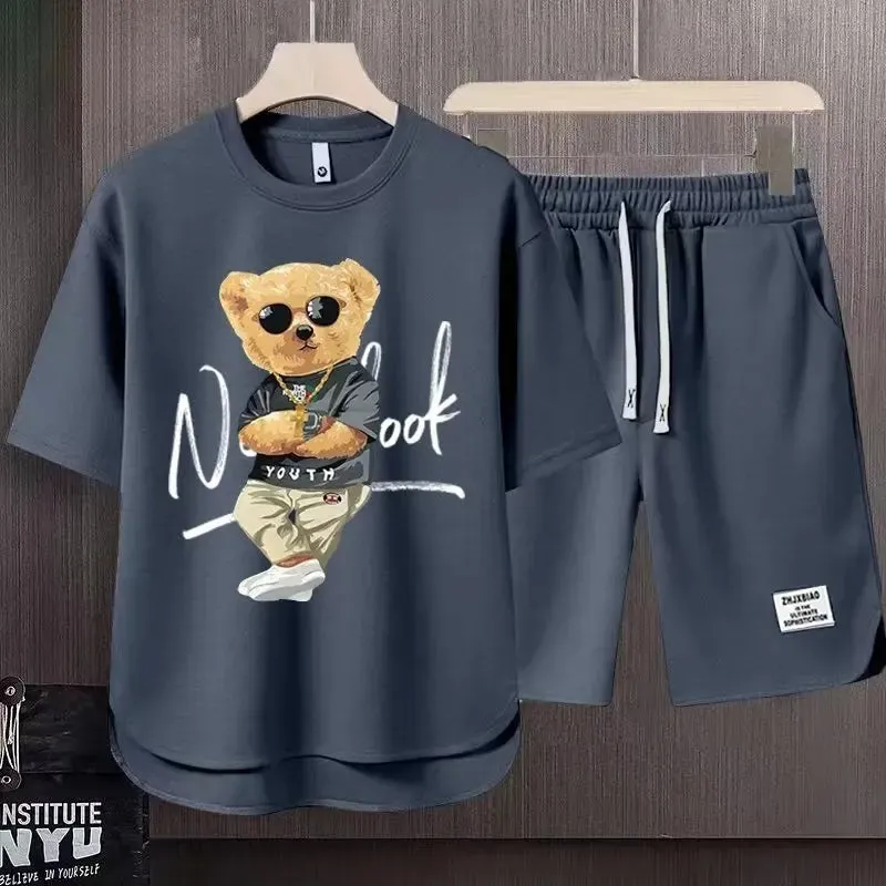 Summer Men's Clothing Tracksuit Sets