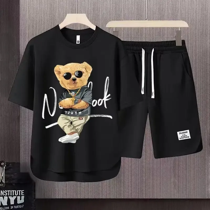 Summer Men's Clothing Tracksuit Sets