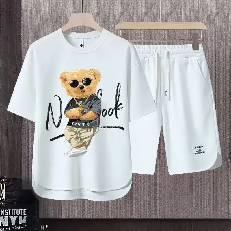 Summer Men's Clothing Tracksuit Sets