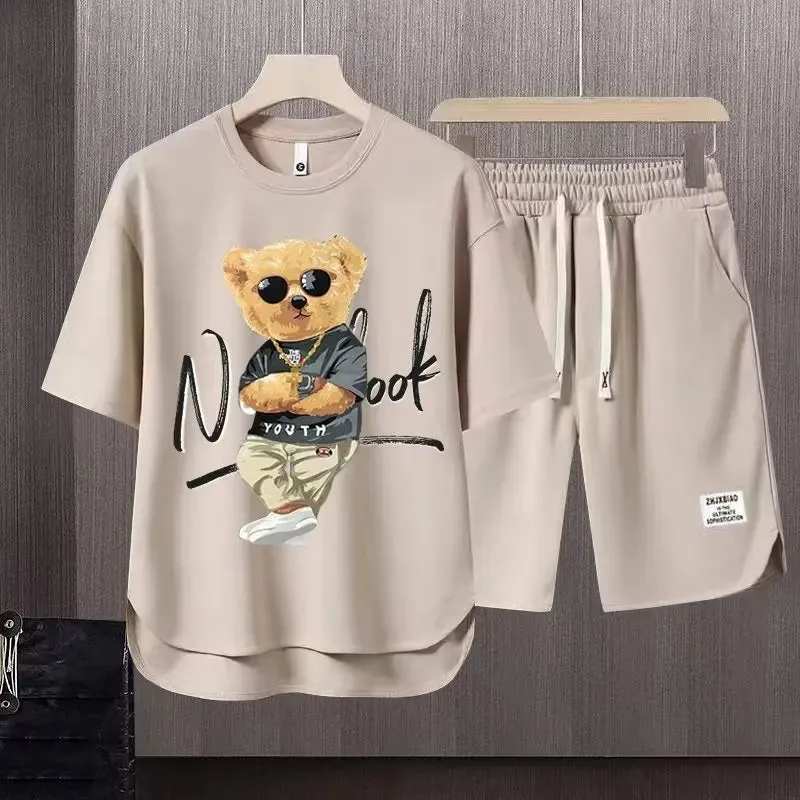 Summer Men's Clothing Tracksuit Sets