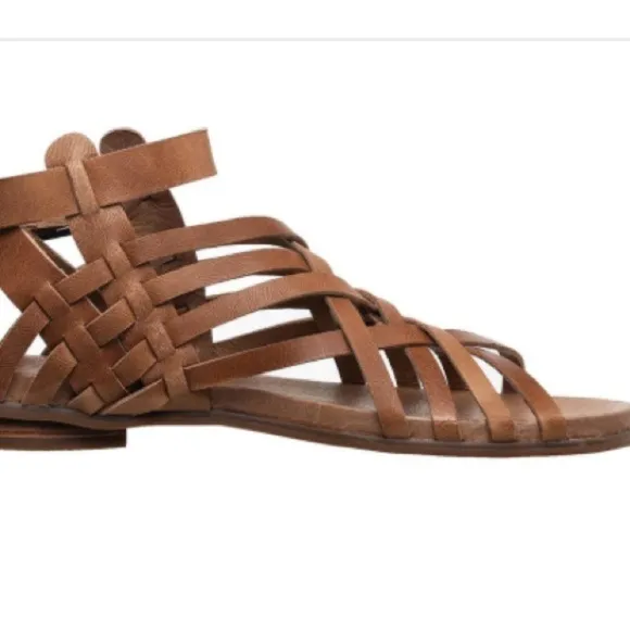Sundance Antelope Gladiator Sandals Size 39