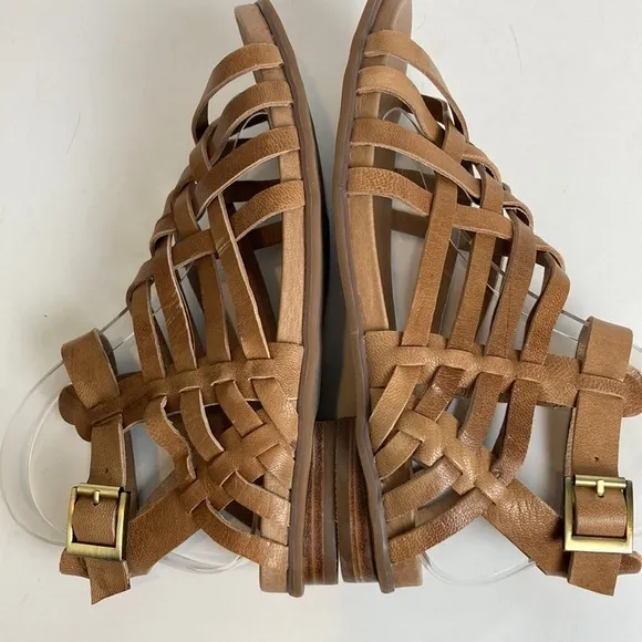 Sundance Antelope Gladiator Sandals Size 39