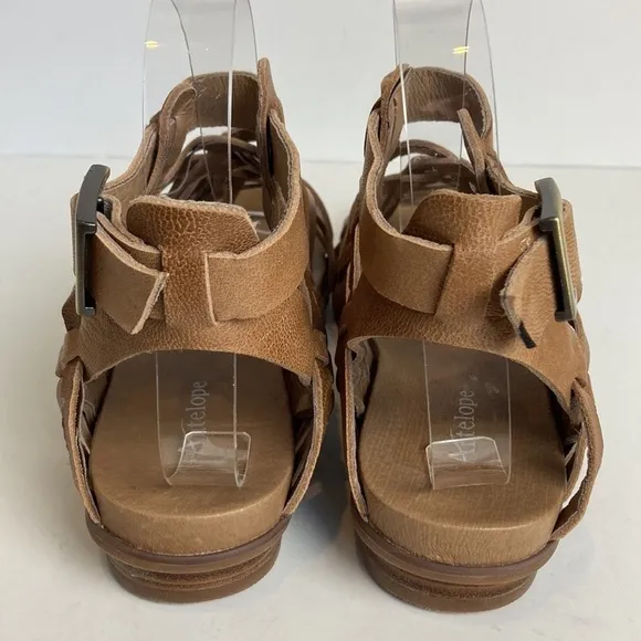 Sundance Antelope Gladiator Sandals Size 39