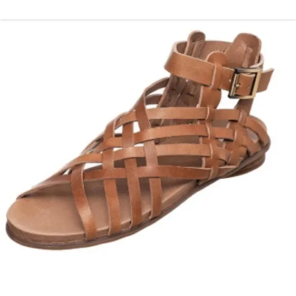 Sundance Antelope Gladiator Sandals Size 39