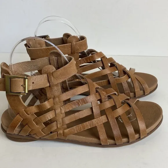 Sundance Antelope Gladiator Sandals Size 39