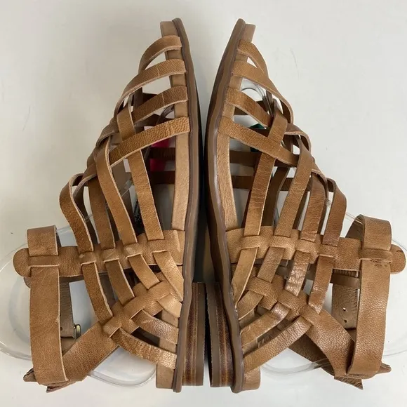 Sundance Antelope Gladiator Sandals Size 39