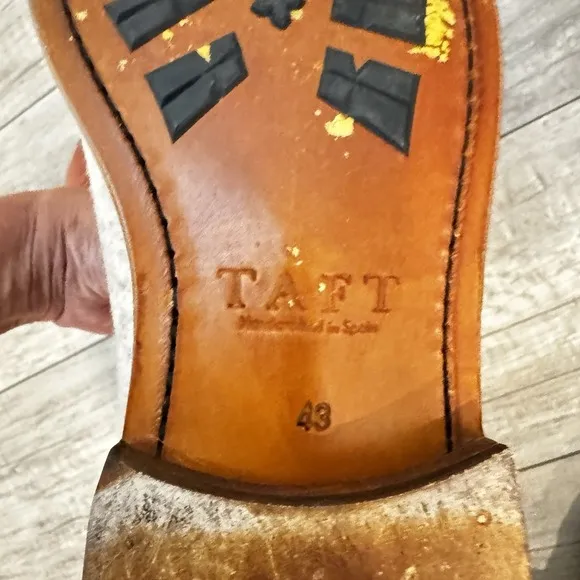 Taft The Jack Boots Comfort Light Cap Toe Spain Mens Size EU 43 US 10.5