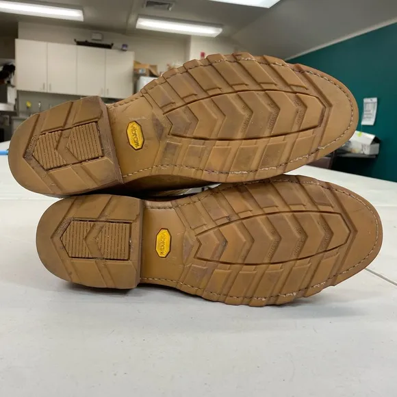Tecovas Stockton boots 12D Wheat Bison Leather
