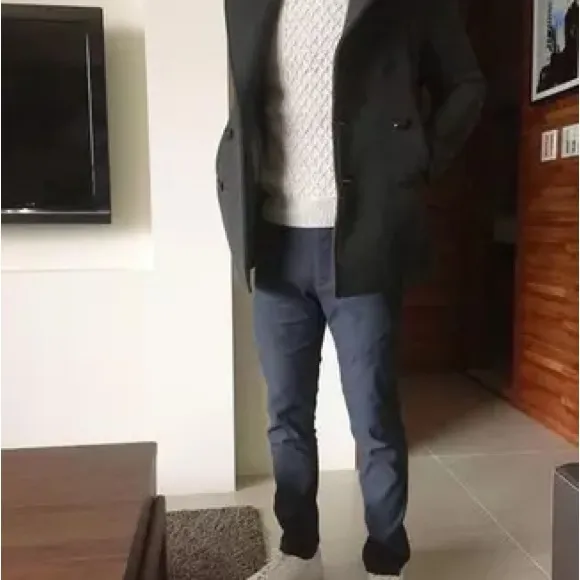 Ted Baker Westun Double-Breasted Wool-blend Coat