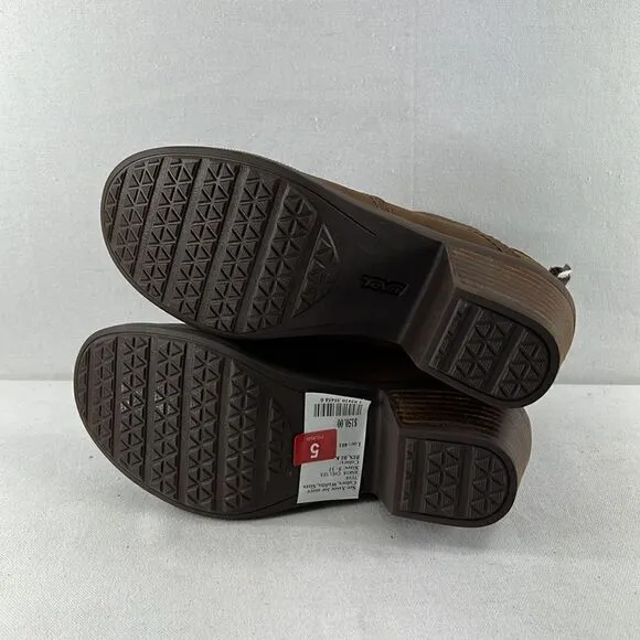 Teva Anaya Chelsea WaterProof Boots Brown size 5