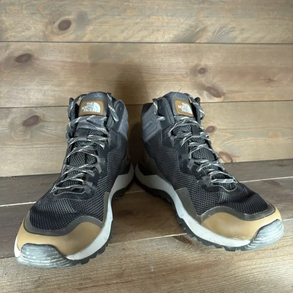 the north face activist mens size 13 shoes gray athletic hiking boots