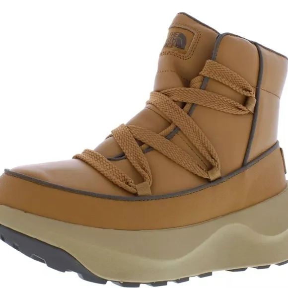 The North Face Women's Halseigh Thermoball Lace Boots- Tan