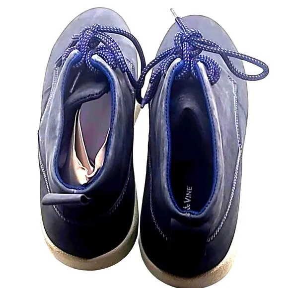 Thomas &amp; Vine Men's Damon Chukka Boot size 12 in dark Blue