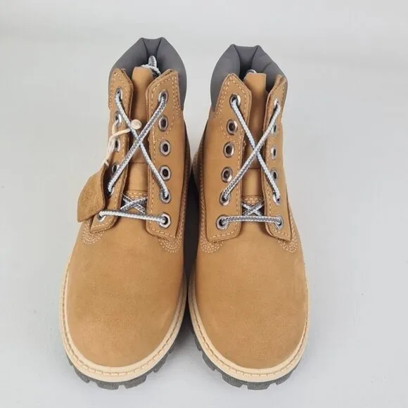 Timberland 6 IN Classic Little Kids Boots Wheat Outdoor Leather SZ 11.5