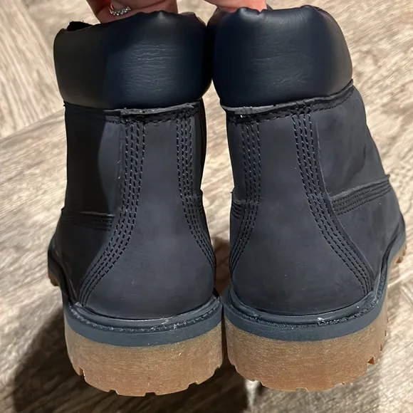 Timberland 6” Premium Waterproof Navy Boots TB03793A