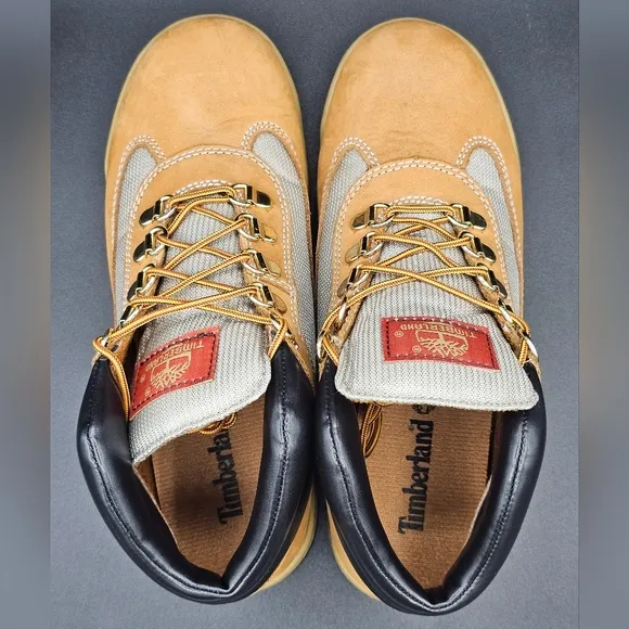 Timberland Big Kids' Field Boots Wheat Nubuck 15945